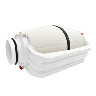 240V SAA Silenzioso 200mm Personalizzazione Hydroponic Nero di flusso misto Ventilatore a parete