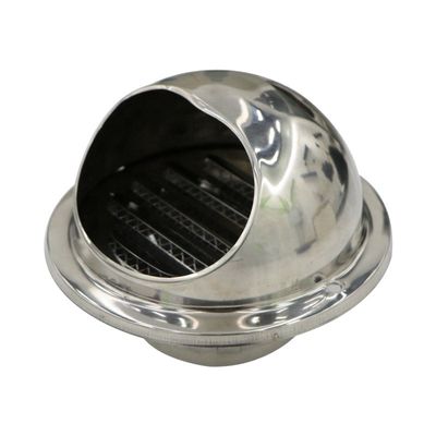 23-65 mm Bianco di plastica elettrica Air Gravity Fixed Louvre Grille Quadrata per la ventilazione