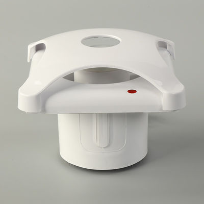 Fan centrifuga di acciaio decorativo a pannello piatto 2 diffusori d'aria a soffitto a cono per estrattivo d'aria