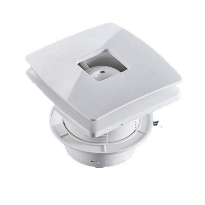 28-160 Bianco ABS Difusore rotondo in plastica con griglia di cono Ventilatore di estrazione d'aria per ventilazione
