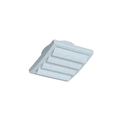 Construzione della griglia di ventilazione a diffusione del soffitto di lame di plastica con uscita d'aria regolabile