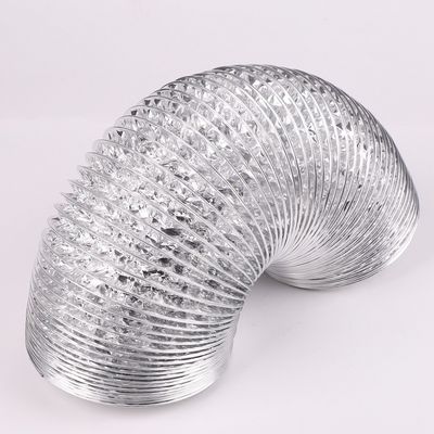 Canal flessibile per ventilatore di scarico semi-rigido morbido doppio singolo strato AU bianco standard