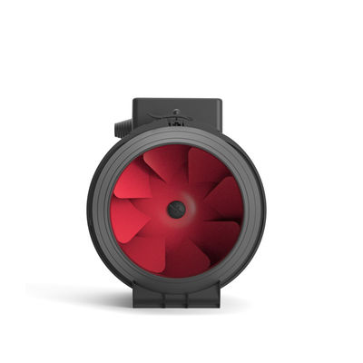 OEM Design Massa nera silenziosa Inline aria fresca Vento misto di flusso di condotto estrattivo ventilatore