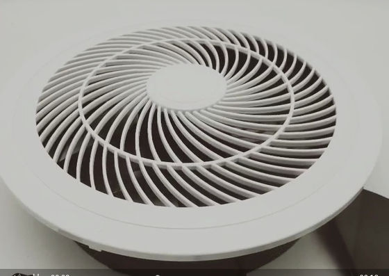 Logo personalizzato Ventilatore di scarico da soffitto da 8 pollici con ventilazione e montaggio in soffitto