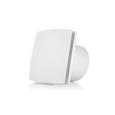 Fan di scarico a condotto motore montato sul soffitto con estrattivo di plastica standard a luce led