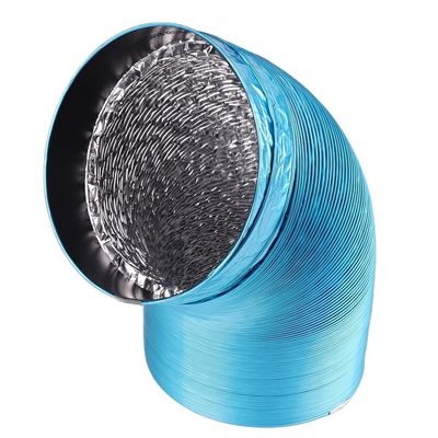 ODM tubo composito resistente alle alte temperature 6m ventola tubo di ventilazione di scarico PVC condotto flessibile