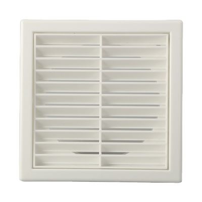Valvola di ventilazione a parete Scavatrice a cascata estrattivo Ventilatore ABS Valvola di ventilazione Louver Outdoor Outlet di aria in plastica