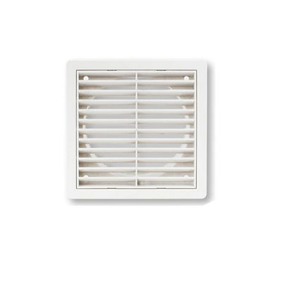Climatizzatore Diffusore di ventilazione in plastica a doppia deflessione con griglie per ventilatori di scarico
