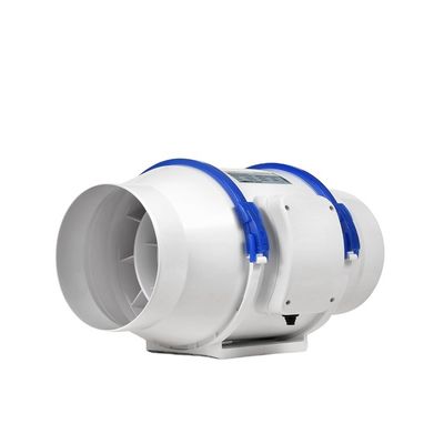 Controllo della temperatura e dell'umidità Ventilatore a condotto in linea AC 6&quot; per serra 3 anni Vita meccanica