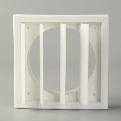 Griglia quadrata personalizzata per ventilatore ad estratto d'aria accessori ventilatore ad estratto d'aria bianco