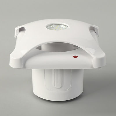 Ventilatore di scarico montato a parete con ventilatore di estraczione d'aria a luce LED Soluzioni supportate OEM