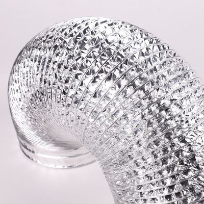 Flessibile di plastica di flusso assiale ventilatore ventilazione HVAC sistema PVC respirazione tubo di condotto a spirale