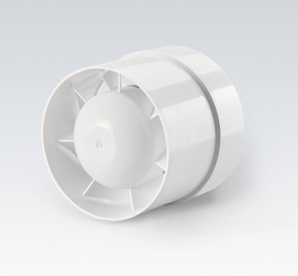 OEM supportato ventilatore di ventilazione del bagno a 6 pollici con luce a LED e montaggio a parete