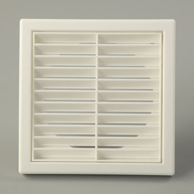 Difusore di scarico per condotti d'aria in plastica di soffitto copre ventilazione ventilatore di flusso assiale bianco