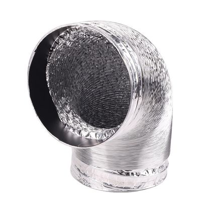 condotto di ventilazione ad alta temperatura con tensione di 120 V e materiale di alluminio flessibile
