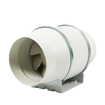 Logo personalizzato 8 pollici ventilatore silenzioso in linea con certificazione SAA e flusso d'aria bianco