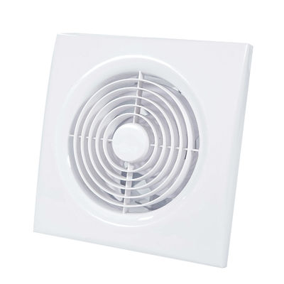 220V Bagno Parete soffitto montato Ventilazione vetro silenzioso di plastica Finestra con ventola estrattivo d'aria luce LED