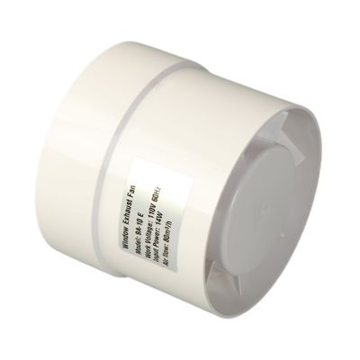 11. AC 220V InlineVentilatore a condotto in linea in plastica per una migliore circolazione e ventilazione dell'aria
