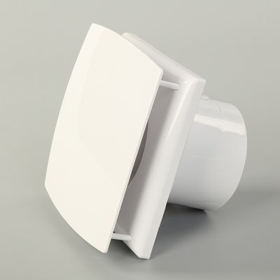 Ventilatore di scarico per bagno montato a parete ultra silenzioso con luce a LED e materiale plastico