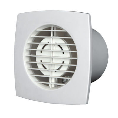 Ventilatore di scarico per bagno montato a parete ultra silenzioso con luce a LED e materiale plastico