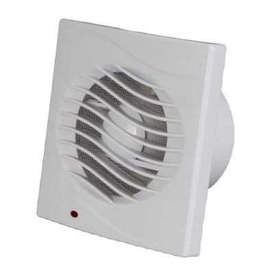 Materiale ABS 6 pollici quadrati montato a parete ventilatore di scarico bagno per la casa