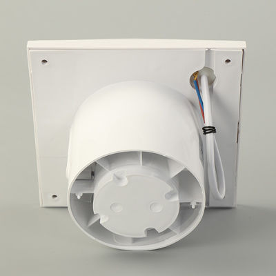 Lata di plastica 4 5 6 pollici quadrati ventilatore a basso rumore per la ventilazione del bagno cucina