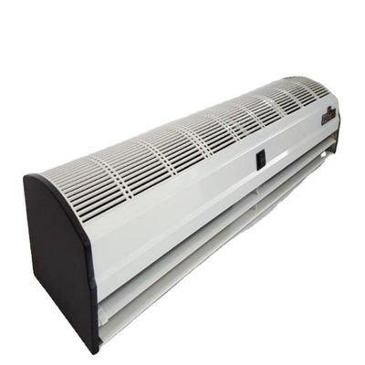 Rivestimento a muro montato Verticale Acciaio Croce Flow Air Curtain con logo personalizzato 150cm