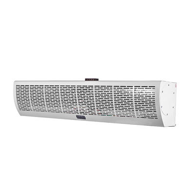 Rivestimento a muro montato Verticale Acciaio Croce Flow Air Curtain con logo personalizzato 150cm