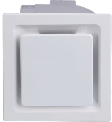 Ultra silenzioso ventilatore da bagno personalizzato da 4 pollici con luce LED in bianco