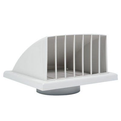 Ventilatore di scarico domestico in plastica ABS da 150 mm con griglia di condotti d'aria di uscita e di ingresso