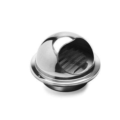 Diffusore di scarico d'aria rotondo per parete in acciaio inossidabile bianco personalizzato per esigenze di impermeabilizzazione
