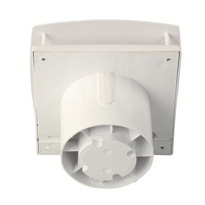 Ventilatore a soffitto a parete da 210 mm con interruttore di trazione e luce LED Bianco 23-65 mm