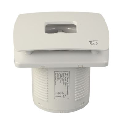 170 mm ventilatore di scarico a soffitto a parete con sensore PIR luce a LED e ventilatore di flusso assiale 23-65 mm