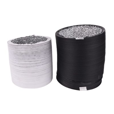 Ventilatore di flusso assiale a lame di plastica condotto in PVC flessibile per ventilazione ad alta temperatura