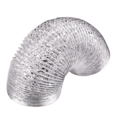 Ventilatore di flusso assiale a lame di plastica condotto in PVC flessibile per ventilazione ad alta temperatura
