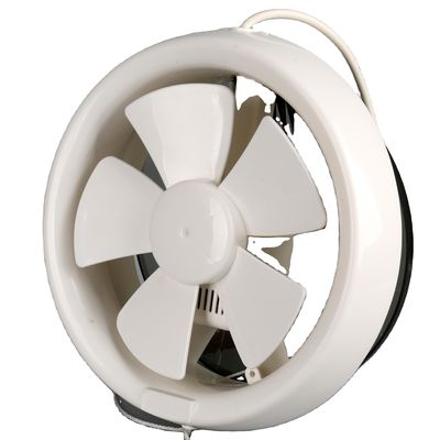 Tipo di corrente elettrica a corrente alternata Lama di plastica montatura a parete idroponica ventilatore assiale per condotti rotondi