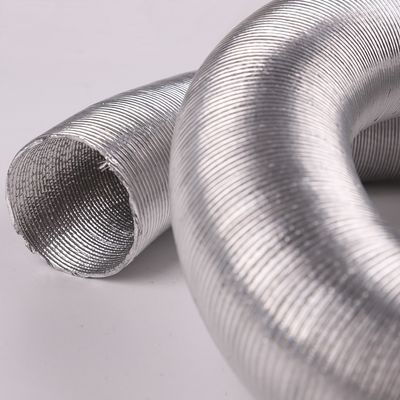 Montatura del ventilatore a parete condotto rigido-semi-alluminio flessibile per ventilazione ad alta temperatura