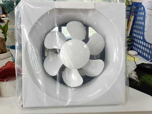Tipo corrente elettrica a corrente alternata Lama di plastica Ventilatore di scarico bagno Ventilatore da cucina Estrattore d'aria montato a parete