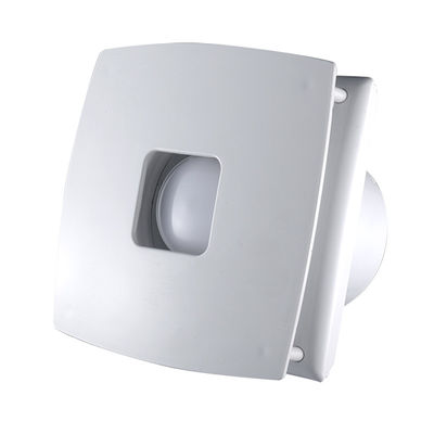 Ventilazione silenziosa in bagno in plastica con ventilatore ad estratto d'aria montato a parete a luce a LED 240V