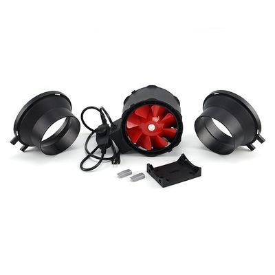 DC 12V 4 pollici 100mm ventilatore di flusso assiale potente ventilatore di scarico