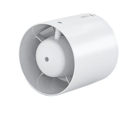 Ventilatore di scarico per bagno a parete a condotte in linea certificato CE per ventilazione domestica e cucina