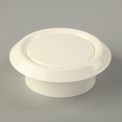 Ventilatore in linea idroponico bianco da 100 mm per la ventilazione ad alta velocità del flusso di miscela nelle tende di coltivazione