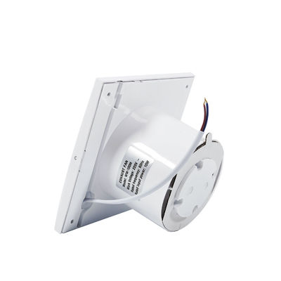 Ventilatore quadrato per bagno e cucina con flusso assiale e montaggio a parete