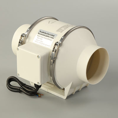 Ventilatore a flusso misto a montaggio a parete con controller a velocità variabile 100 mm 240 V