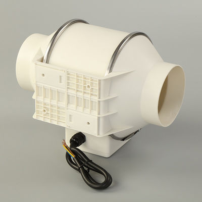 Ventilatore a flusso misto a montaggio a parete con controller a velocità variabile 100 mm 240 V