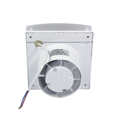 Ventilatore di scarico rotondo montato a parete bianco da 4 pollici con spina per il finestrino della cucina del bagno