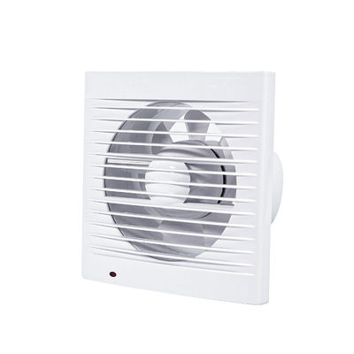 Ventilatore elettrico per estrattivo d'aria a vetro silenzioso ABS con luce a LED e lama di plastica
