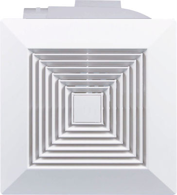 2-12 pollici ventilatore di scarico da cucina montato a muro nero con illuminazione e design di flusso assiale