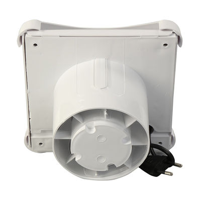 Ventilatore di ventilazione ultra silenzioso da bagno da 100 mm con ventilatore di scarico montato a parete a luce LED