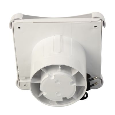 Ventilatore di ventilazione ultra silenzioso da bagno da 100 mm con ventilatore di scarico montato a parete a luce LED